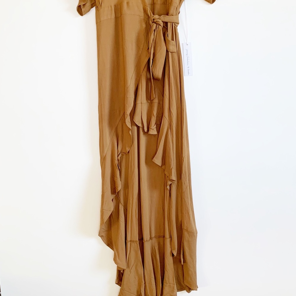 Young Fabulous & Broke | High Low Wrap Maxi Dress - Picture 4 of 6